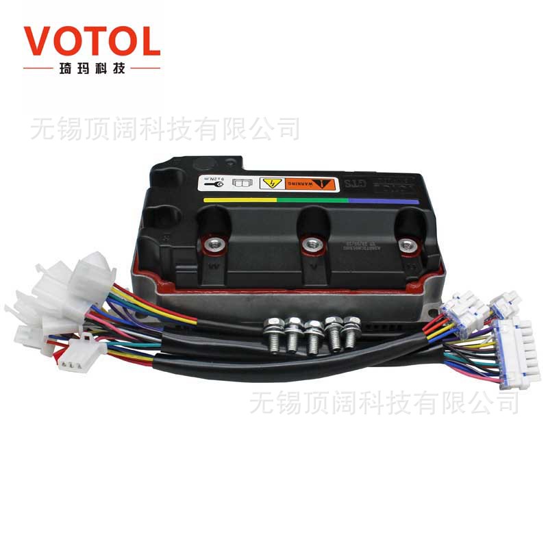 VOTOL蓝德电动车电摩智能正弦波EM100GTS/72360X电机控制器400A