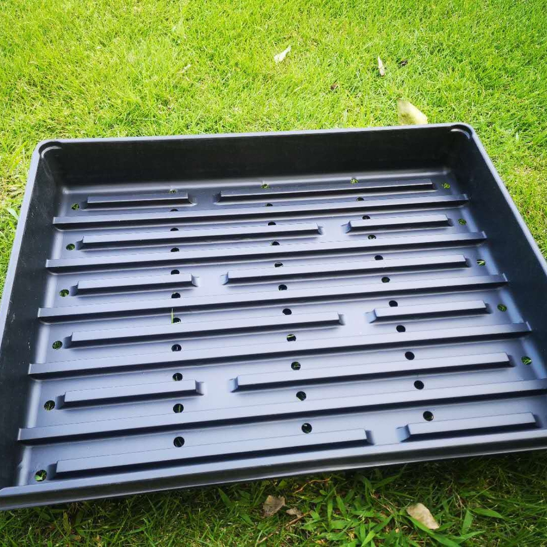 ps无孔接水盘育苗盘平盘/芽苗菜盘/周转盘/育苗种植托盘不漏水