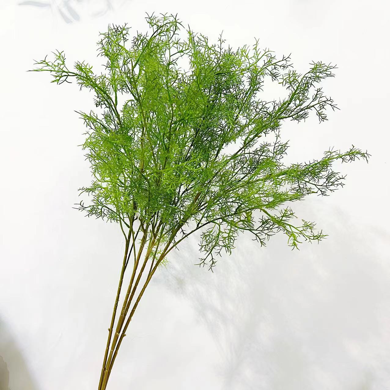 含阳 仿真绿植迷雾松烟树雾凇草 婚庆自然系假花造景装饰配花