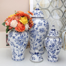 新中式花瓶高级感插花白色桌面摆设装饰花插ins高颜值花器大肚子