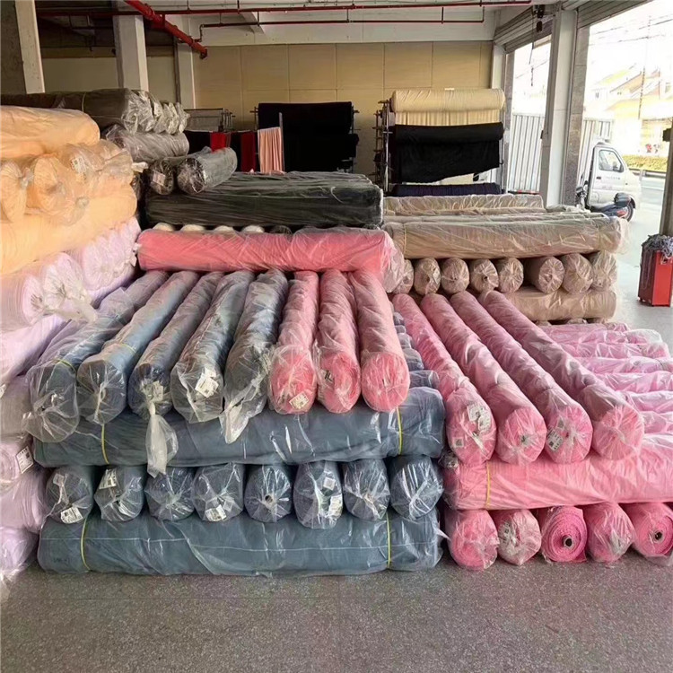 厂家直销 cvc单面微弹针织平纹汗布面料80棉20涤休闲短袖t恤布料