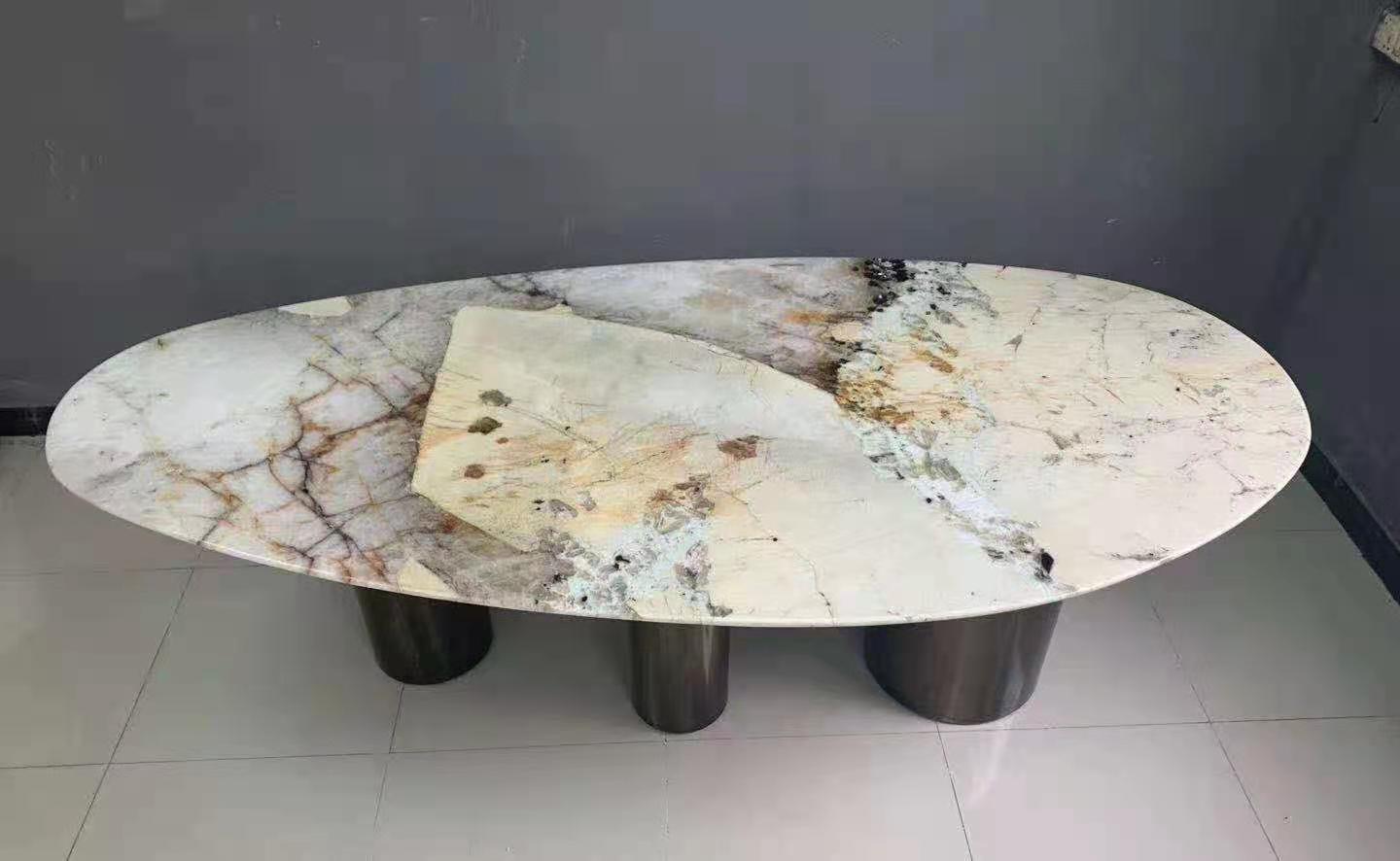 天然大理石石材潘多拉奢石用于背景墙地面墙面台面承接加工定制