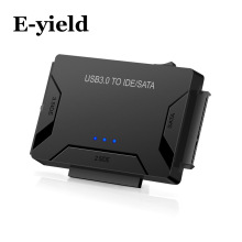 跨境USB3.0转SATA IDE三用硬盘转接器2.5/3.5英寸硬盘易驱线转接