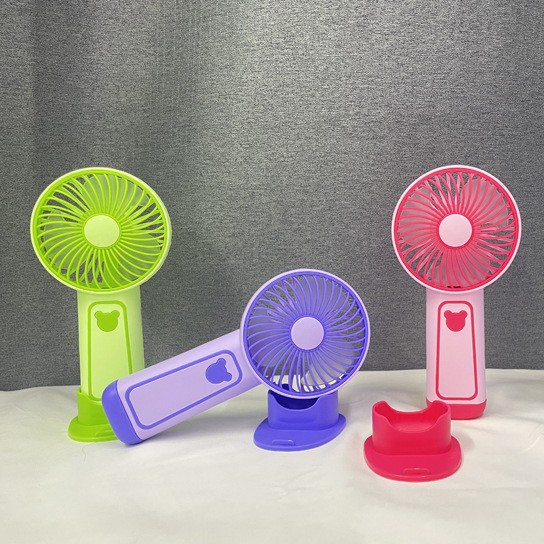 small handheld fan portable small mini office electric usb electric fan three-speed desktop student dormitory