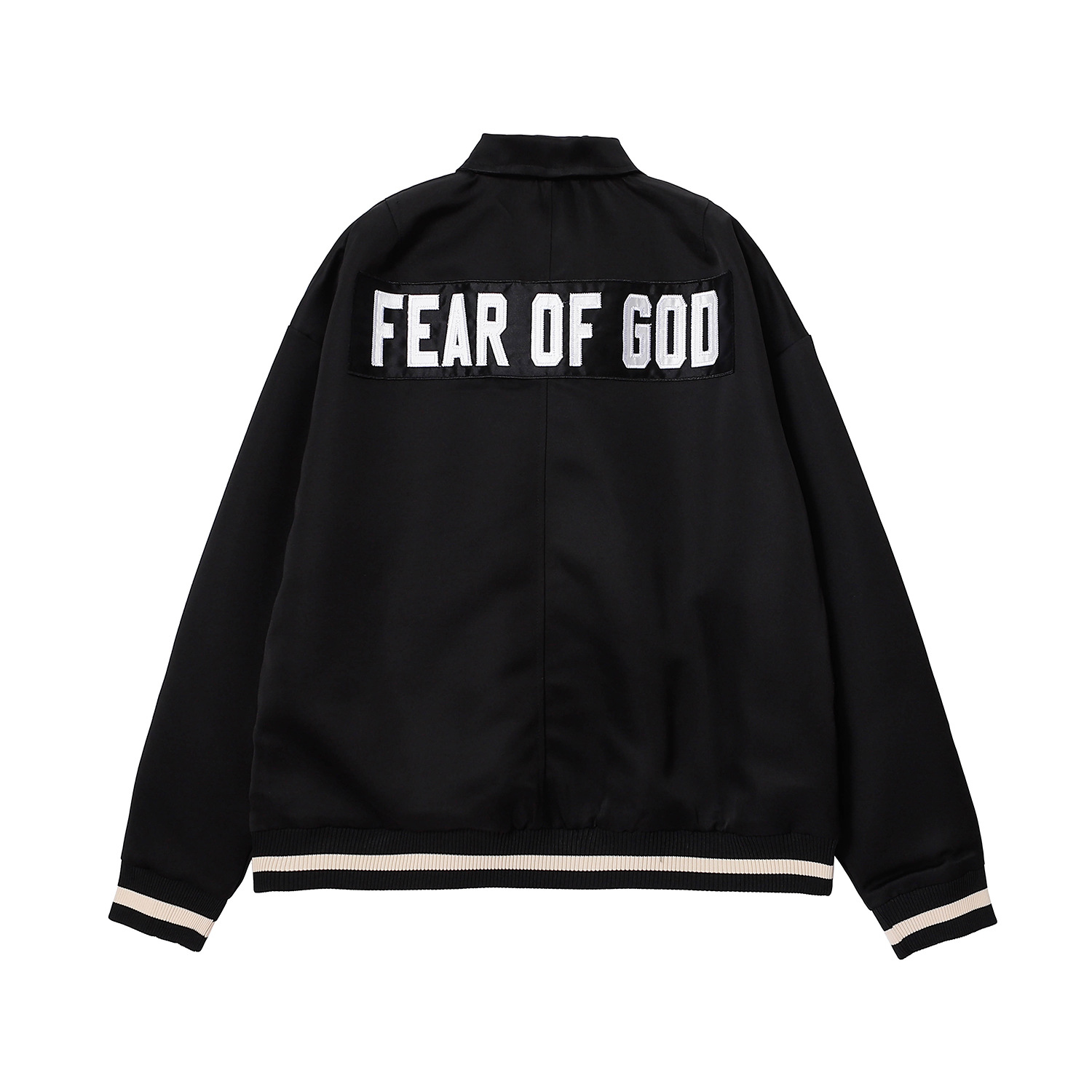 fear of god第五季主线勋章夹克刺绣徽棒球服教练飞行男外套女fog