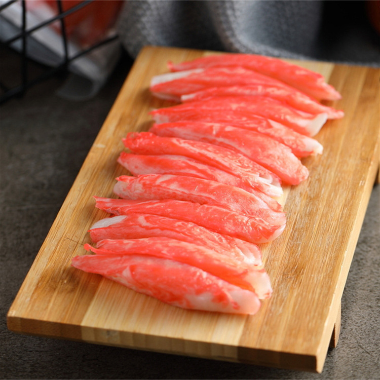 蟹香鱼柳力二味蟹肉500g泰国蟹柳蟹腿肉纪文蟹柳寿司蟹柳即食手撕