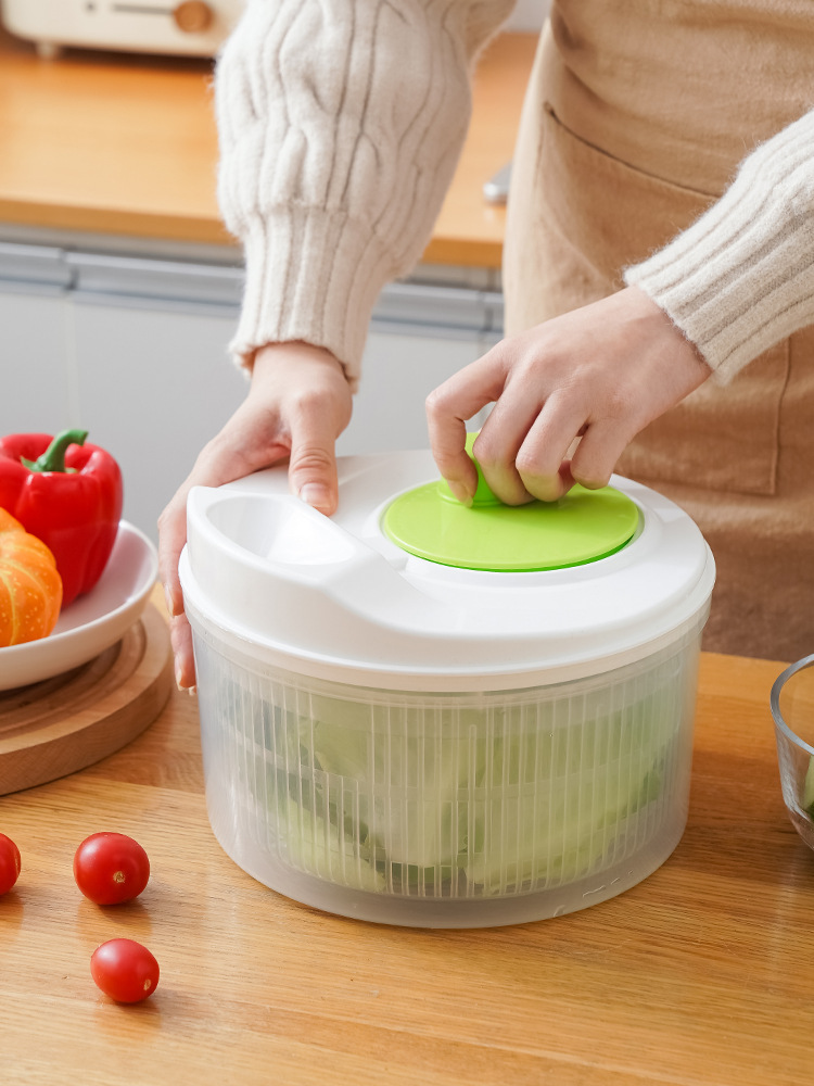 Multi-Functional Salad Dehydrator Chopper Drain Basket Household Vegetables Fruit Cucumber Potato Cutter Silk Slices Hair Generation