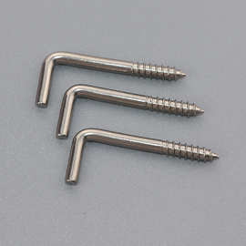 厂家供应不锈钢7字钩相框挂钩l型钩 7字形螺丝钉直角灯钩耐腐蚀