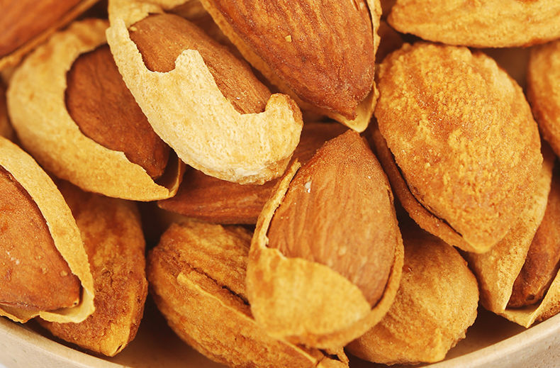 新货薄皮巴旦木坚果批发奶油手剥薄壳干果纸皮杏仁散装零食