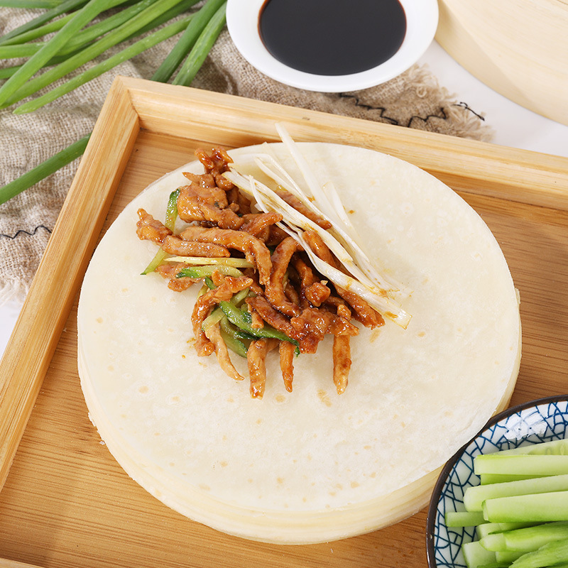 烤鸭饼荷叶饼煎饼老北京烤鸭面皮烙饼面筋羊肉串卷饼手工饼春饼皮