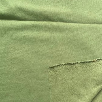 280g32s卫衣毛圈布棉涤针织卫衣布半边绒布针织面料时尚女装童装