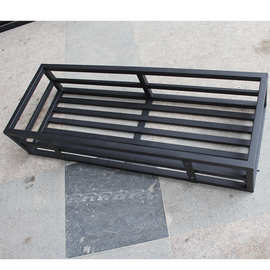 8dwl304不锈钢黑色花架阳台护栏挂式悬挂栏杆挂钩花架墙壁大花盆