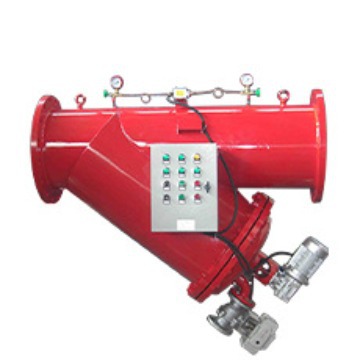 400m?/h供暖用  压差控制净化设备钢刷式 换热器前过滤 利菲尔特