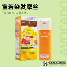 日本进口美源hoyu宣若(CIELO)染发摩丝染发剂 泡沫染发膏
