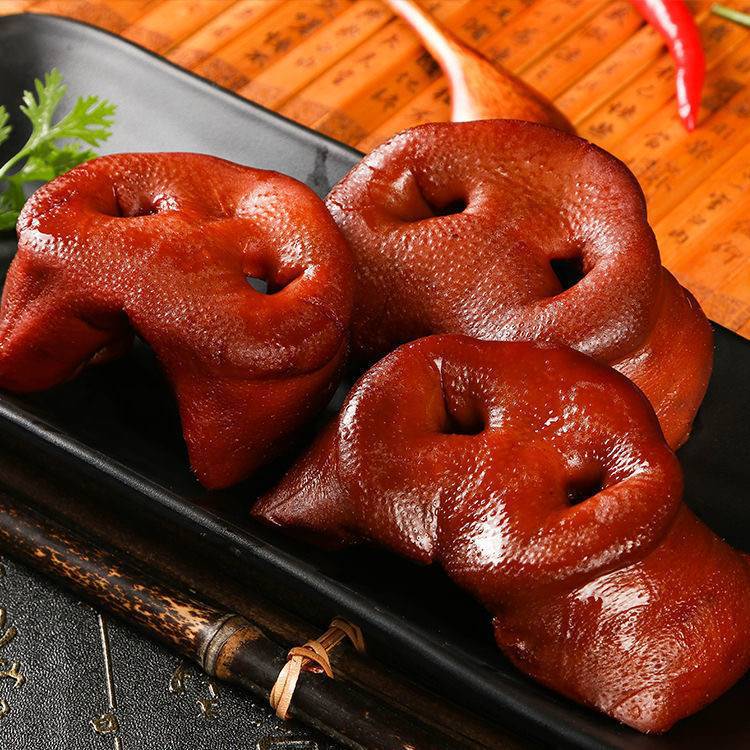 山东美食猪拱嘴2斤袋装休闲零食卤味猪耳朵猪头肉下酒菜熟食即食