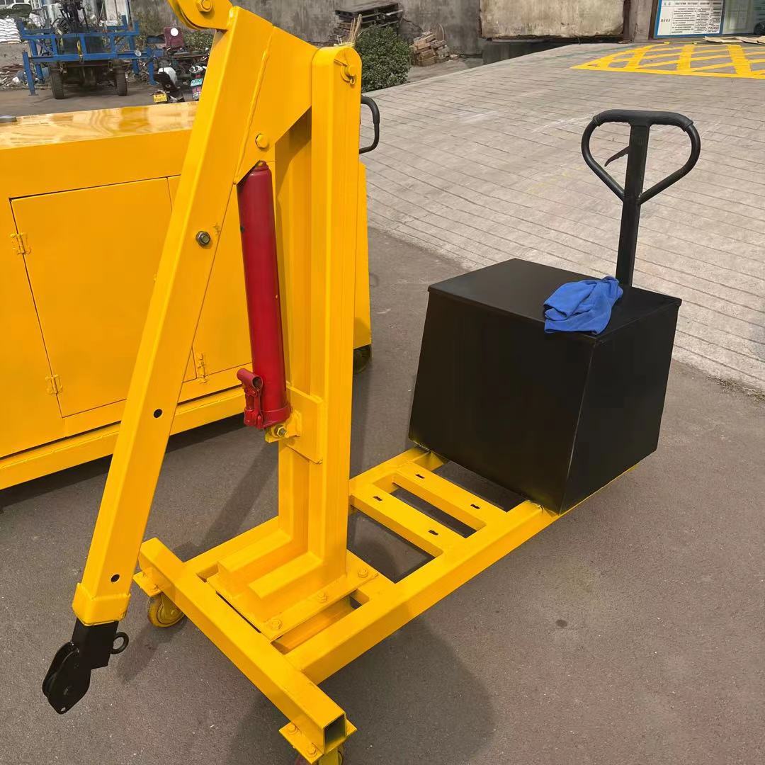 0成交5台注塑车间使用简易吊车 小型液压升降吊0.