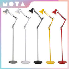 定制LED简约软管办公学习护眼家居折叠伸缩铁艺酒店台灯落地灯