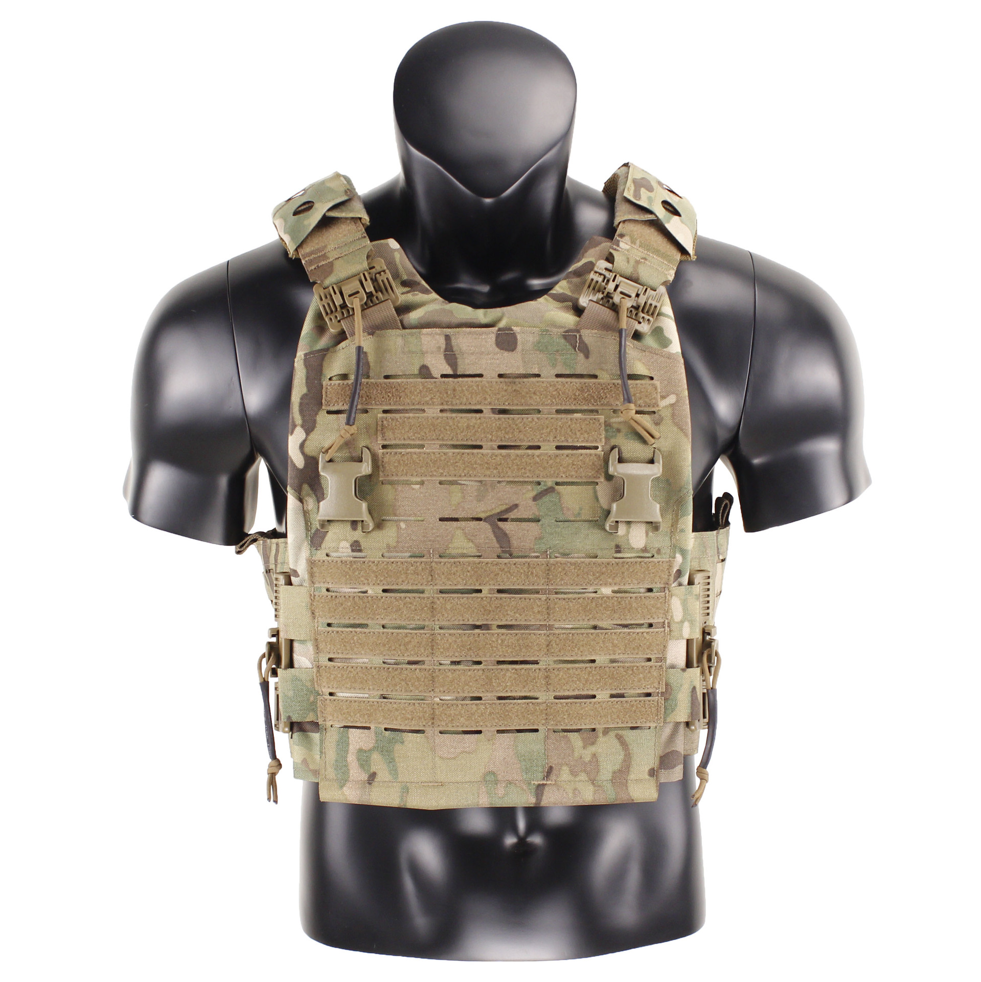 全激光切割molle挂点战术背心兼容placard战术装备尼龙户外跨境