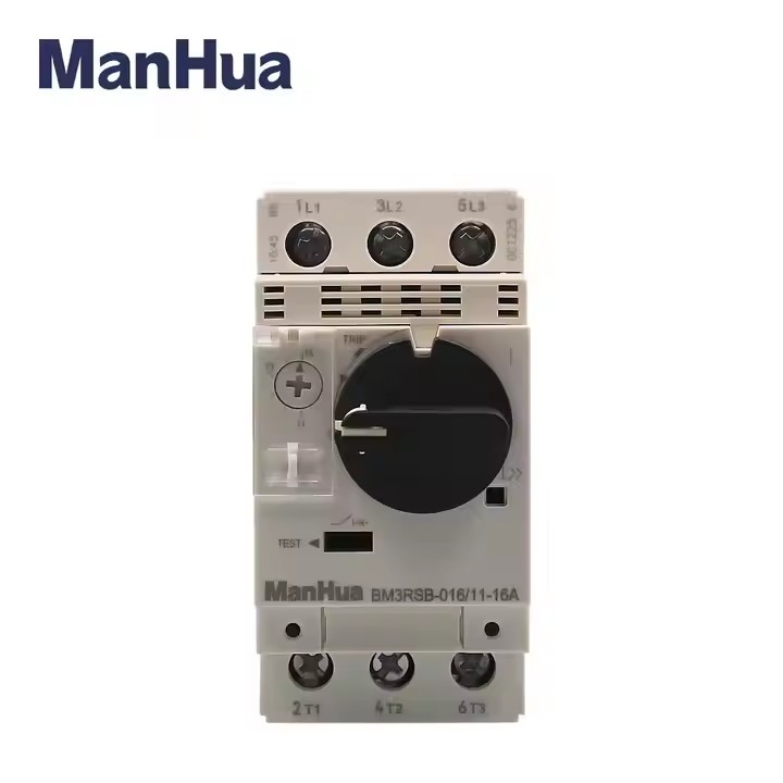 ManHua电机过载控制保护热磁型断路器GV2-PM系列0.1-32A 旋钮开关