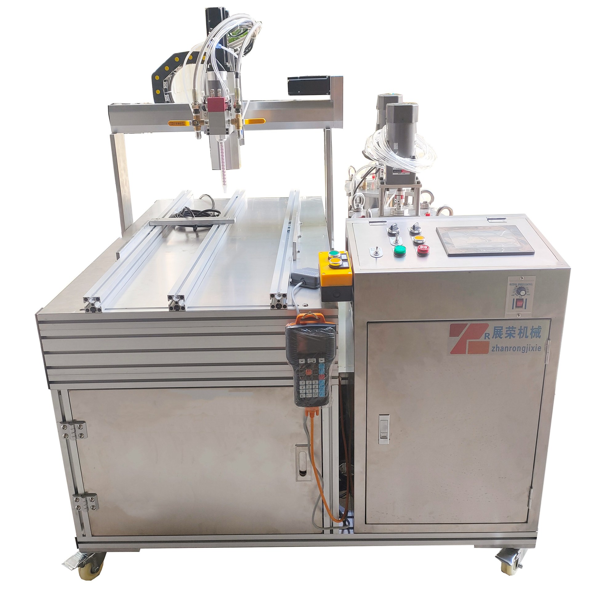 ab胶全自动灌胶机 环氧树脂硅胶双组份自动配比灌封点胶机-阿里巴巴