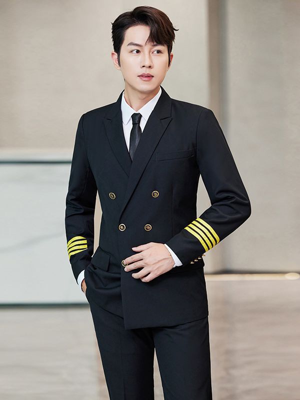 0成交1872套空少制服机长服乘务航空高铁铁路校服班服男女同款西装