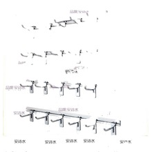 袜子陈列展示架零食展架唇膏手机壳展示架壁挂式项链黑色围巾展柜