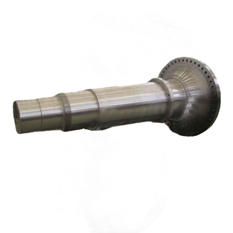 厂家供应机械配件锻造加工铸铁定制风电设备配件连接传动法兰轴