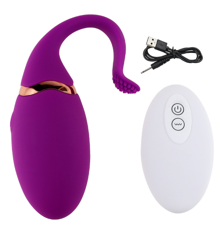 Usb Charging Wireless Remote Control Vibrator Fishtail Tadpole Wireless Remote Control Vibrator Sex Toys One-Piece Delivery