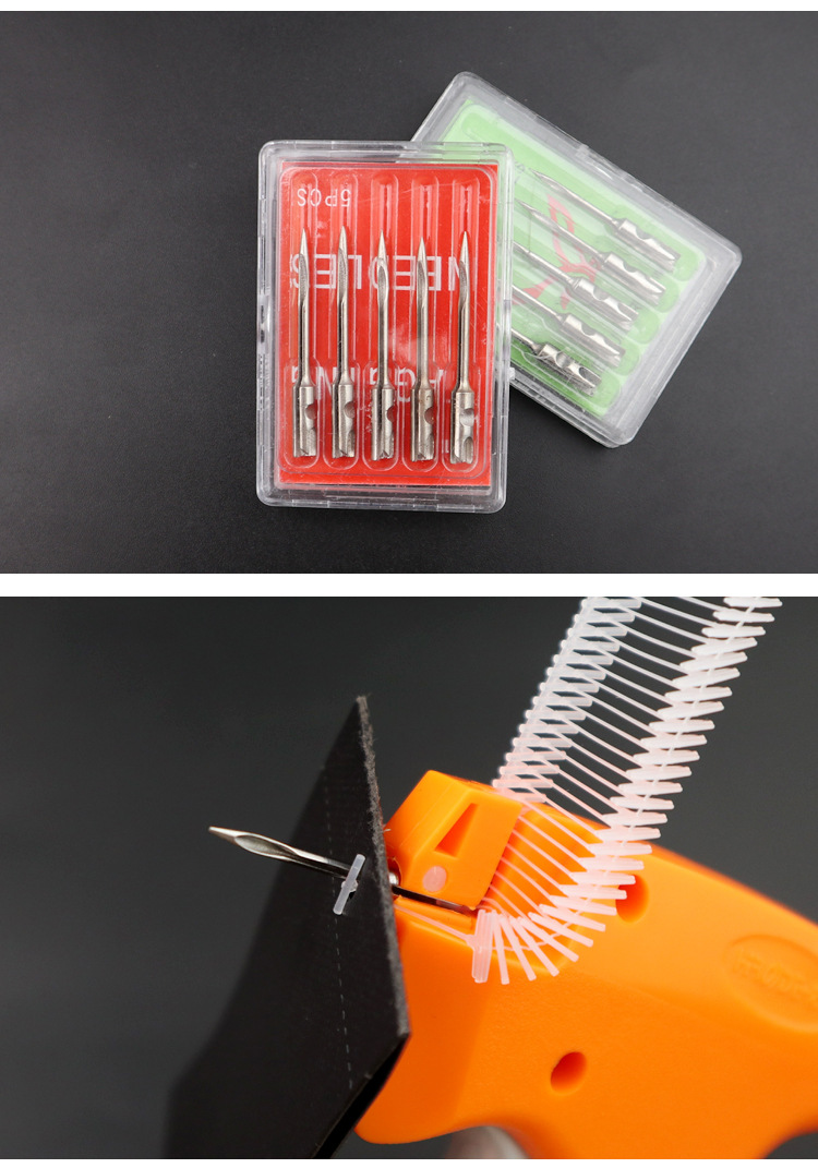 服装吊牌枪标签枪商标枪打标枪袜子枪缝伞枪细针粗针工字胶针挂绳