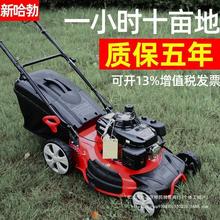本田动力草坪割草机手推修剪自走式除草机小型家用打草机