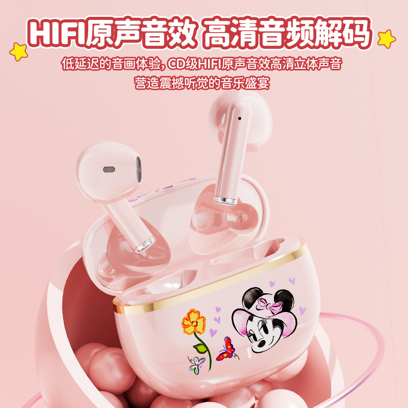 新款半入耳式无线耳机游戏音乐双模式