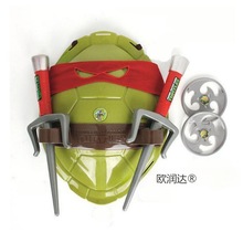 明镜动漫周边忍者神龟玩具武器龟壳套装SuperHero Cosplay Costum