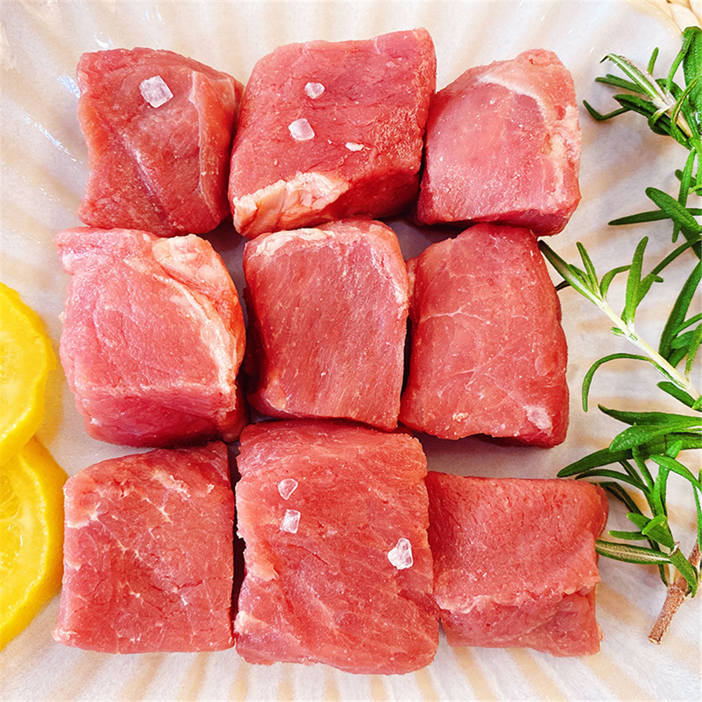 恒都精修牛腩块500g冷冻牛胸红烧卤炖生鲜生牛肉