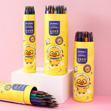 彩铅48色油性彩色铅笔36色12色绘画学生彩铅笔彩笔彩芯24色画笔