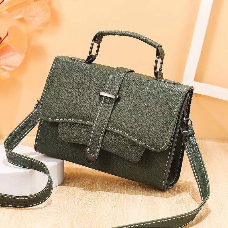 Cross-Border New Arrival Women's Bag Multi-Functional Shoulder Messenger Bag Korean Style Portable Small Bag Women's Fashion Hand Holding Crossbody Bag