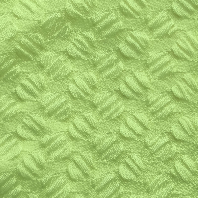 咖啡豆面料 稻谷褶皱重肌理四面弹 泡泡麦粒米粒针织提花布