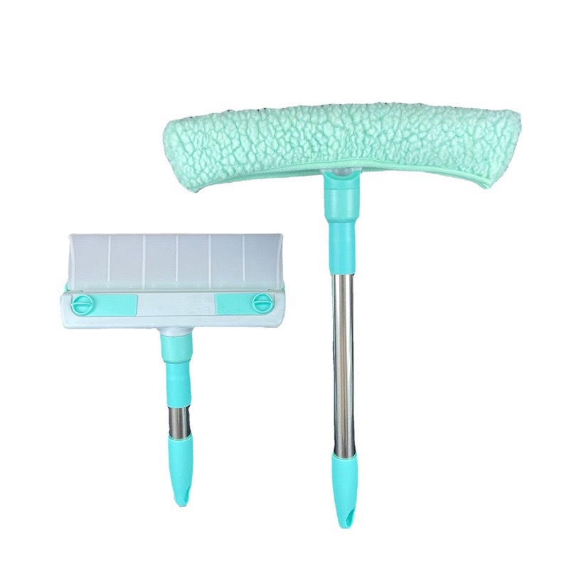 Double-Sided Wipe Glass Fabulous Tool Household Wiper Blade Toilet Scraper Cleaning Housekeeping Set Scraping Cleaning Tools
