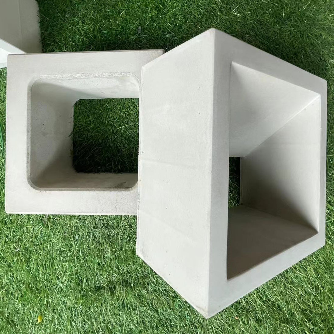 佛山厂家清水混凝土水泥空心砖多孔砖斜孔砖圆孔砖清水正方形砌块