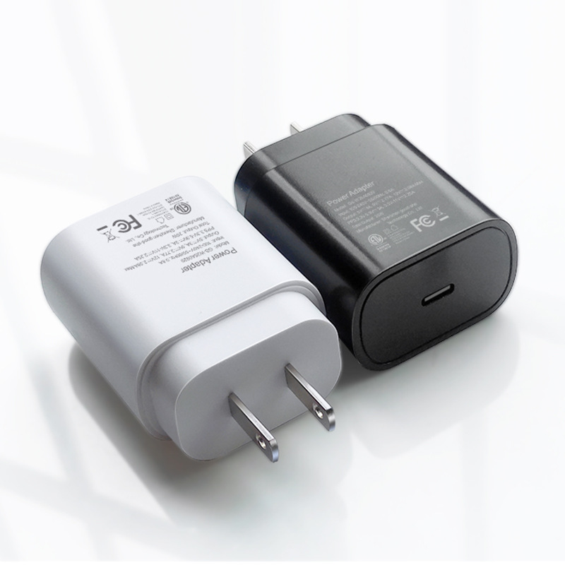 pd25w美规快充头韩规kc手机充电器适用于三星s21欧规充头11v2.25a