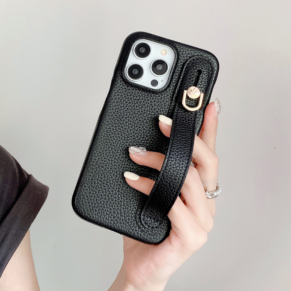 适用华为手机壳腕带支架nova11pro手机保护套p60pro防摔p50皮套