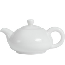 RB0W批发羊脂玉白瓷茶壶女士陶瓷小茶壶单壶带过滤网家用功夫茶具