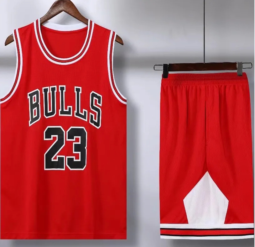 高品质篮球服公牛23号球衣专业比赛队服团购-阿里巴巴