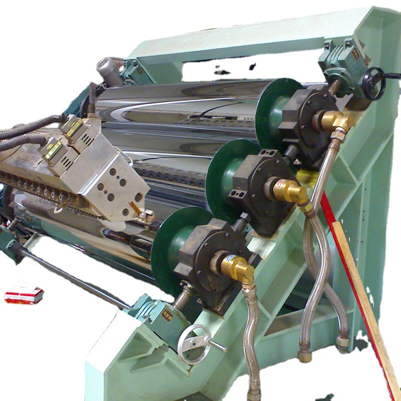 2021拜德机械速度温度单调塑料板材三辊压光机