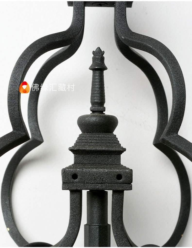 佛缘汇禅杖法杖佛教用品地藏王菩萨锡杖和尚僧人权杖菩提塔摆件