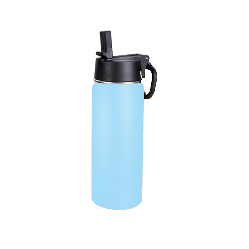 Mikenda Double Wall Food Grade 304 Stainless Steel Metal Thermos Cup Portable Vacuum Water Bottle Opening Gift Cup