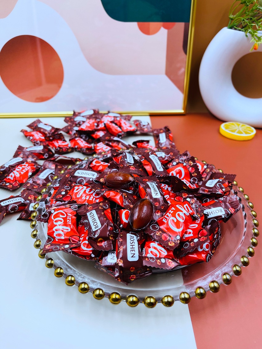 俄罗斯如胜可乐硬糖1000克 水果硬糖 一件代发批发