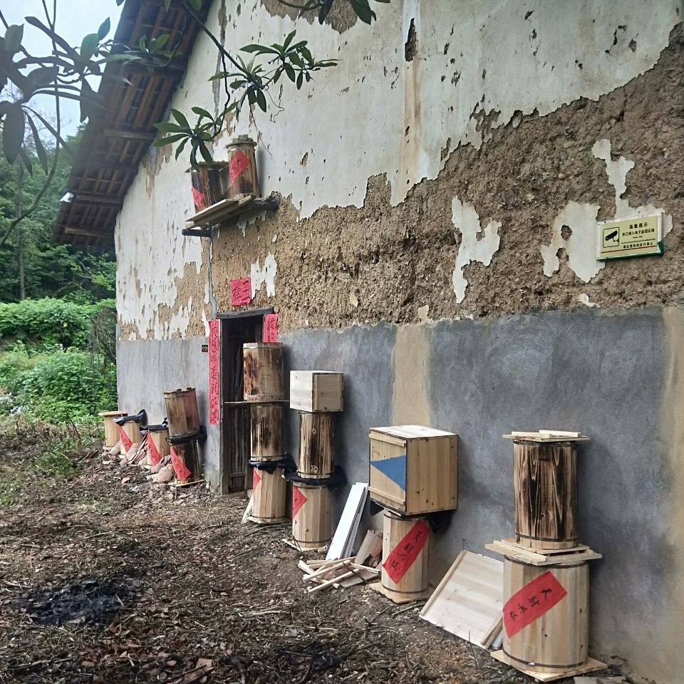 蜂桶土养蜂桶蜜蜂箱蜜蜂桶土蜂群桶引蜂桶诱蜂桶杉木蜂桶