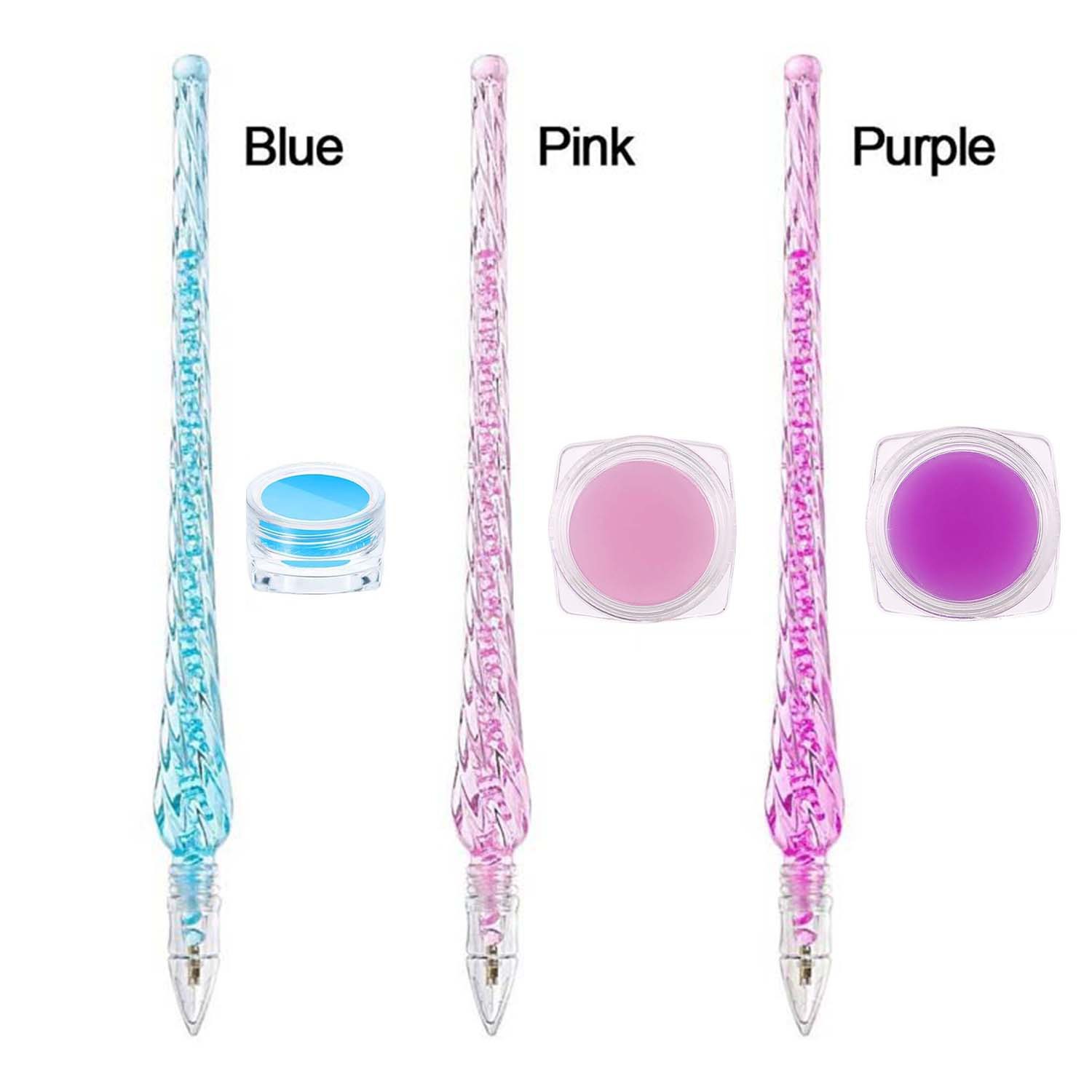 Diamond Painting Tools Spot Drill Pen Nail Ornament Cross Stitch Spot Drill Tool Transparent Crystal Diamond Painting Spot Drill Pen