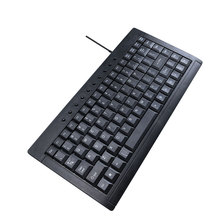 多媒体笔记本电脑有线键盘 usb有线迷你小键盘家用办公键盘