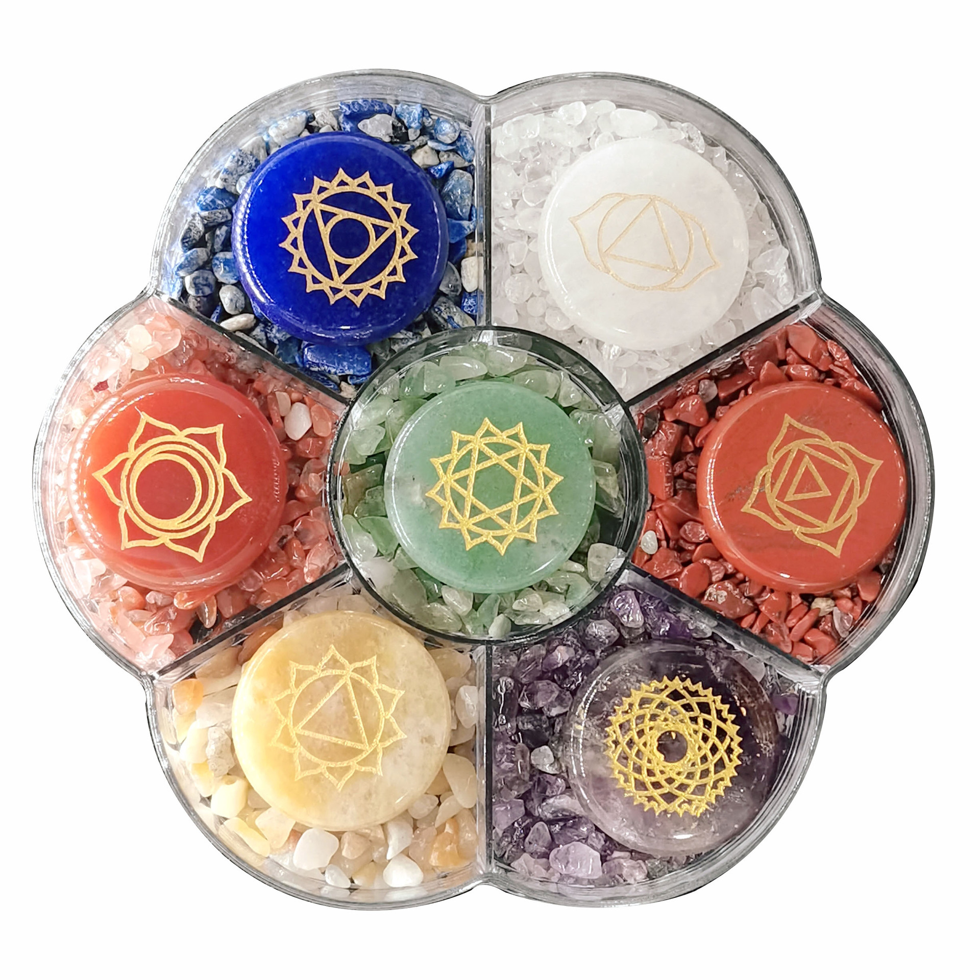 天然水晶小月亮2cm裸石吊坠宝石月牙水晶工艺品装饰饰品配件批发